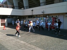 柳本有二教授　島根総合運動公園ノルディックイベント②　