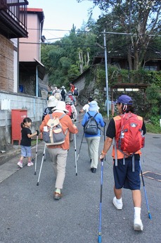 大津市おごと温泉　稲刈り＆ノルディック