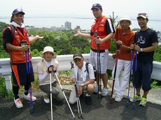 大津市おごと温泉観光公園ウォーキングイベント①